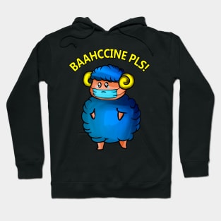 Sad Sheep Looking For Vaccine Hoodie